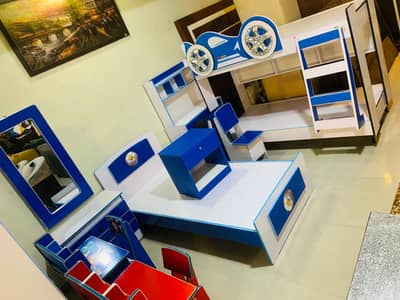 Bunk bed | Kid wooden bunker bed | Baby bed | Double bed | Triple bed