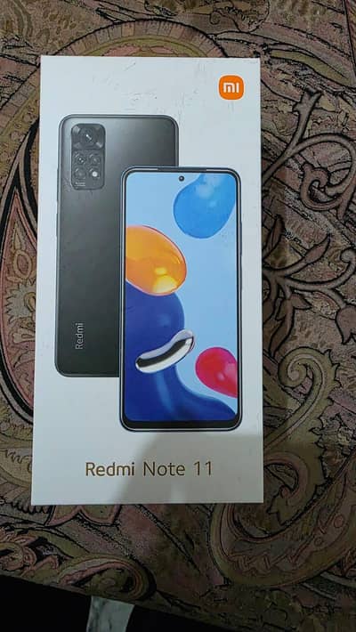 Redmi note 11 6 GB Ram 128 GB Storage Official PTA Approved