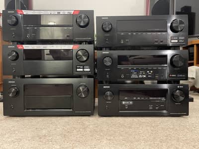New arrival! Dolby Atmos 7.2, & 9.2 Denon receiver/ amplifiers