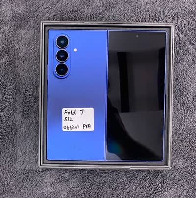 Samsung Galaxy Z Fold 7 12-512 Dual sim Pta approved Complete Box