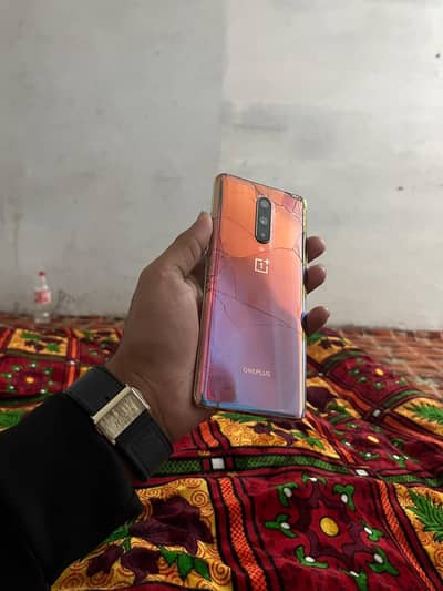 OnePlus 8 dual sim single line in panel