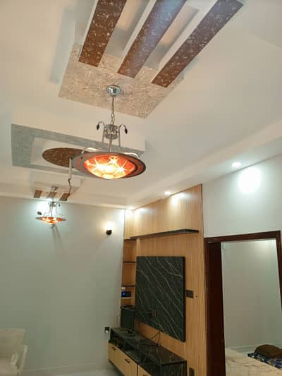 Beautiful house with green lande Available