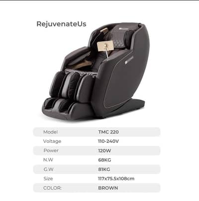 JC Buckman RejuvenateUs Massage Chair