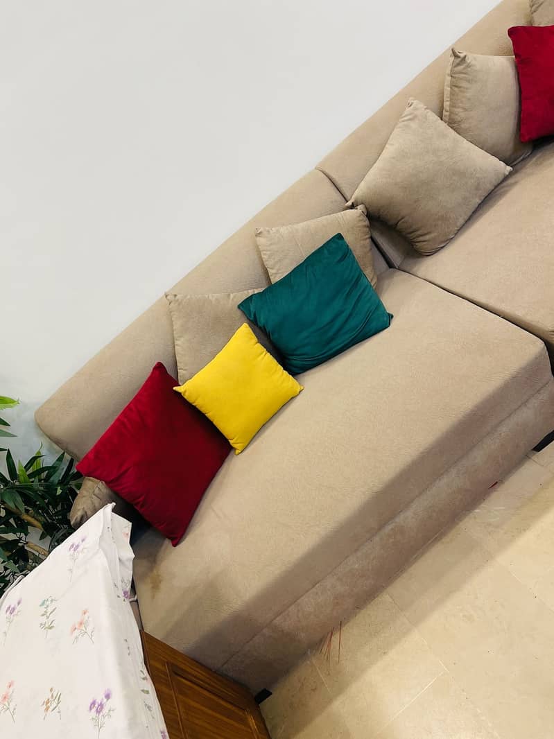 L shape sofa 1