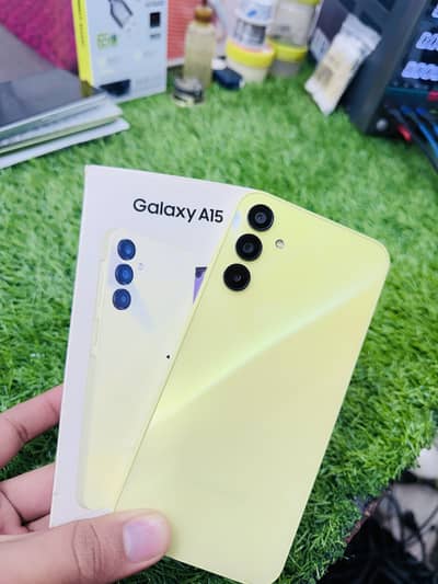 SAMSUNG A15 6 ____128  Condition 10 by 10  Battery  5000 With BOX