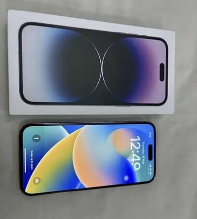 iPhone 14 Pro Max PTA approved Female used 10 by 10 condition 128