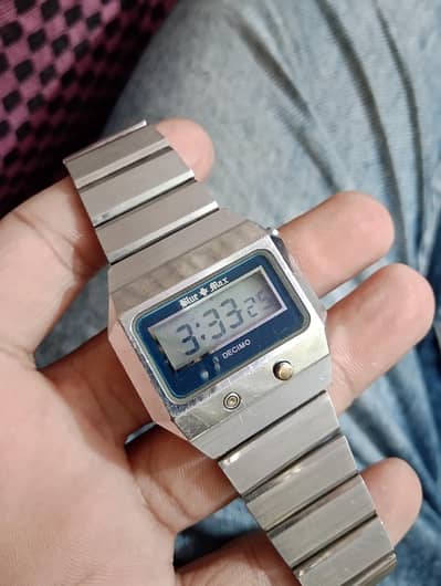 original vintage blue mex swiss 1960