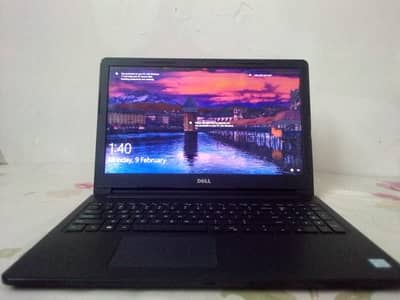 Dell laptop, Core i3, 7th Gen, 2.40GHz, 2400MHz, Storage 128GB SSD
