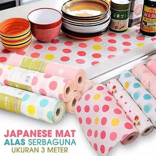 45×160 cm Kitchen and Drawer Liner Roll – Dust-Proof, Damp-Proof, Waterproof Table Mat
