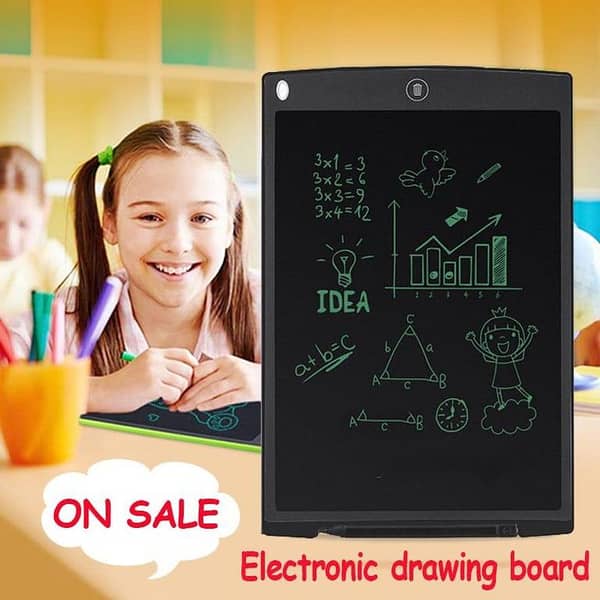 8.5 Inch LCD writing Tablet electronic slate e-writer, digital memo pad for kids or daily life routine Notebook purpose Educational Toy Kids Handwriting Pad For Children Erasable E-writer, Digital drawing board, Doodle & scribble board