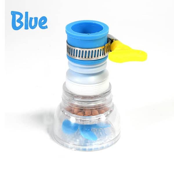 Faucet Extender for Kitchen - 360° Adjustable Telescopic Water Tap Extension with Mineral Filtration