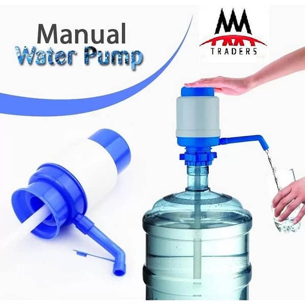 Manual Hand-Press Water Pump for 19 Litre Cans and Large Bottles