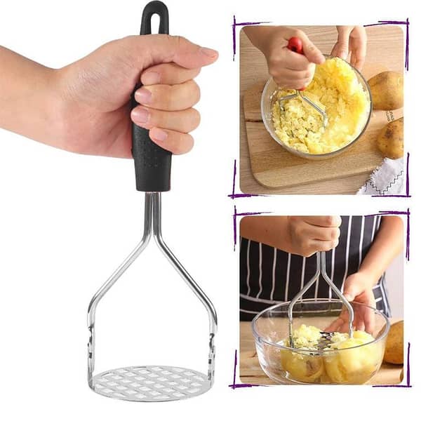 Pressed Potato Masher Ricer Puree Juice Maker Potato Pusher Smooth Mashed Potatoes Crusher Fruit Tools