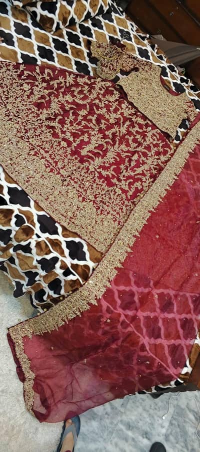 Brand new bridal lehnga for sale.