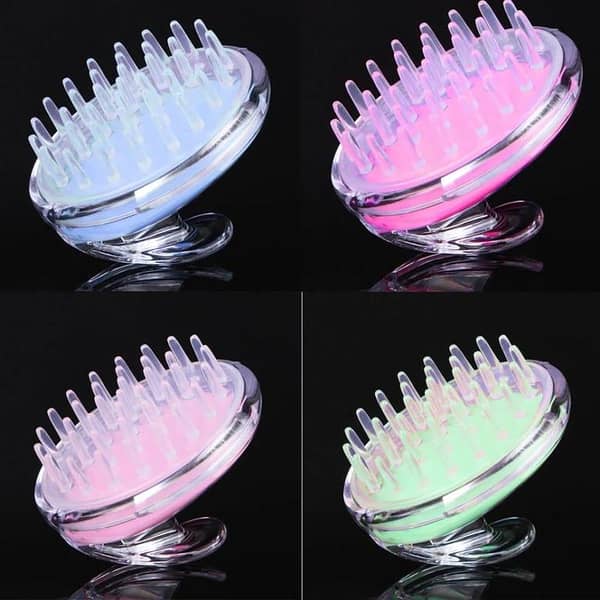 Hair Wash Brush: Silicone Scalp Massager and Dandruff Shampoo Brush