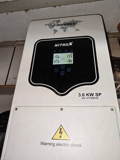 inverex Nitrox 3.6 kw inverter hybrid  available