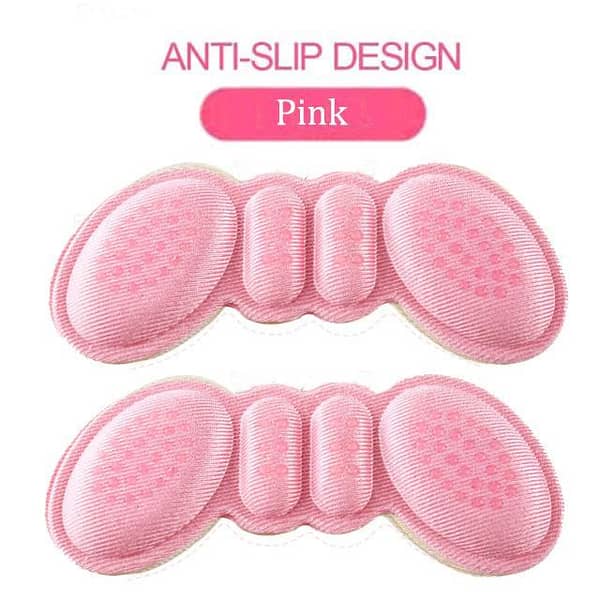 2Pcs Women Insole Set for Shoes High Heel Pad Size Adjust Adhesive Heel Pads Liner Grips Pain Relief Foot Care Silicone Cushions