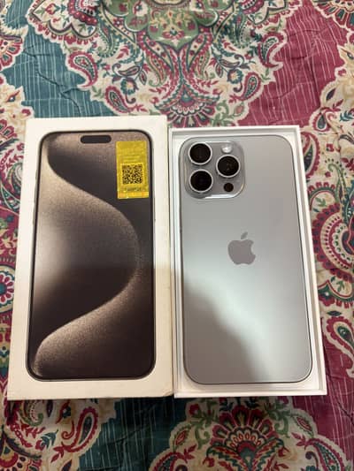 15 pro max Non PTA physical and e sim variant