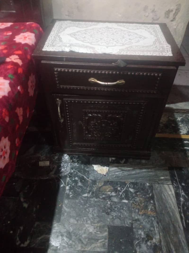 solid wood bed availble 2