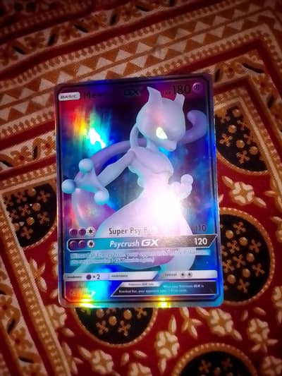 Pokémon GX MewTwo  Card