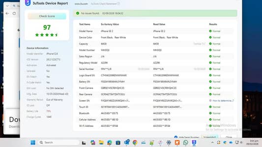 Iphone Se 2020 Pta Approved with Box 1/010