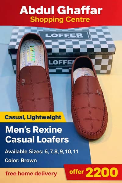 Men's Rexine Casual Loafers