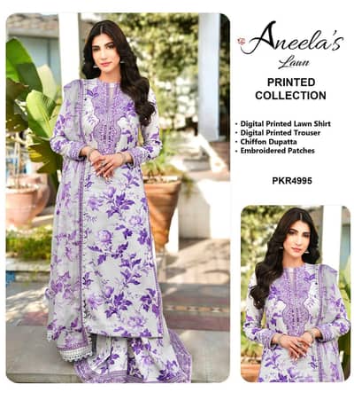 Aneela's Collection / Lawn & Chiffon