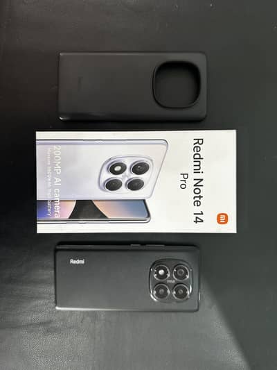 Xiaomi redmi note 14 pro 8gb 256 gb slightly used 10/10 condition