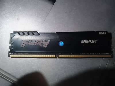 Kingston Fury Beast 16gb DDR4 RAM (3200mhz) – Excellent Condition