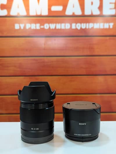 Sony 28mm f2 with Ultrawide Converter, Sony 28mm f2, Sony converter