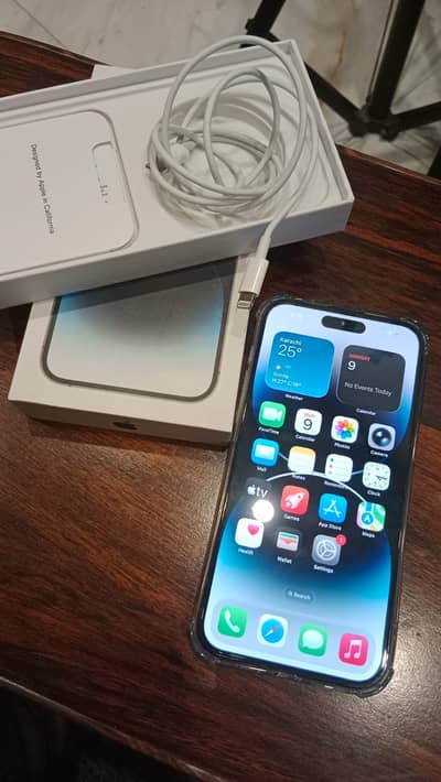 iPhone 14 Pro Max 256GB PTA Approved  10/10 Condition