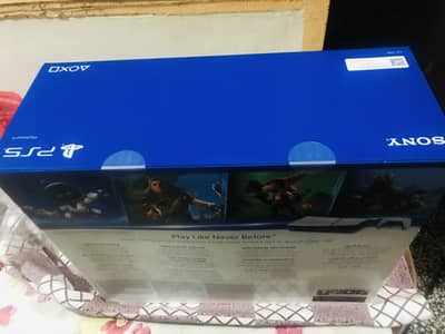 new pack ps 5 sony slim 1tb not open seal pack