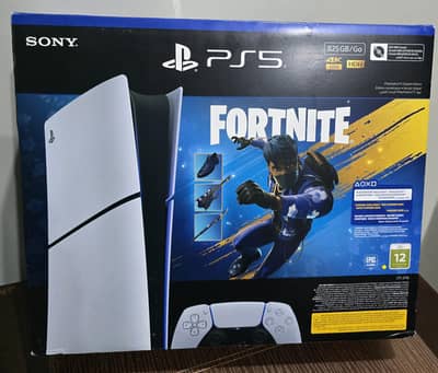 PS5 DIGITAL WITH FORTNIGHT FLOWERING CHAOS BUNDLE