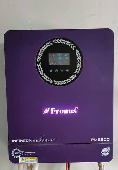 fronus infineon reborn 5.2 pv 4kw inverter
