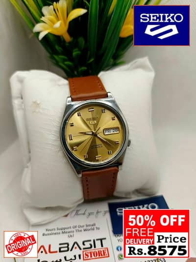 Seiko 5 Citizen Orient Automatic pre-owned watch Japan 03161737353