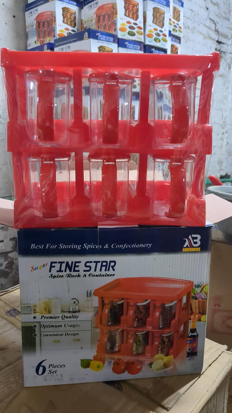 Masala Rack and Containers - Other Kitchen Appliances - 1111204187