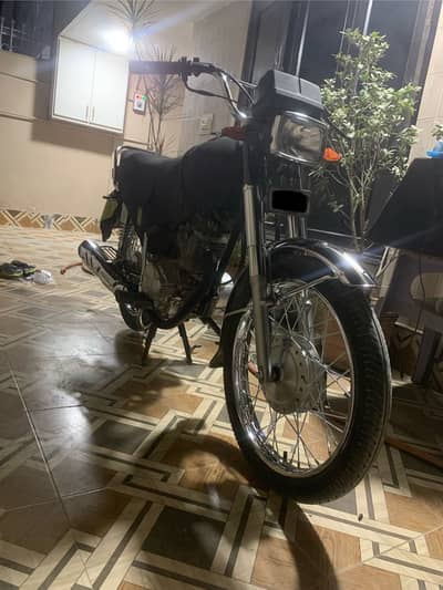 United 125 converted to honda