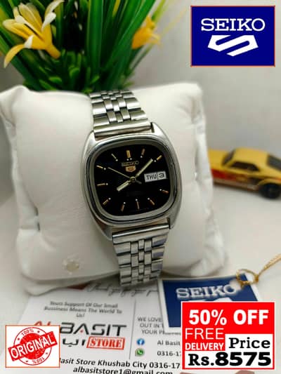 Seiko 5 Citizen Orient Automatic pre-owned watch Japan 03161737353