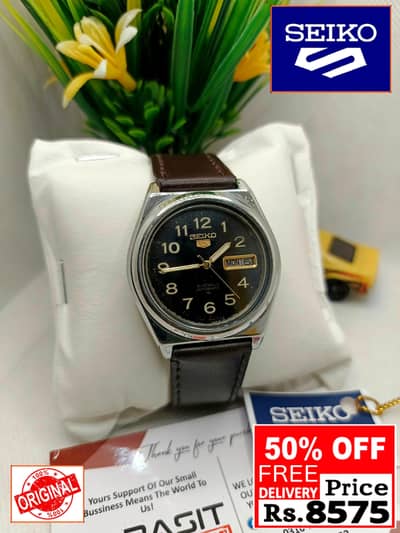 Seiko 5 Citizen Orient Automatic pre-owned watch Japan 03161737353