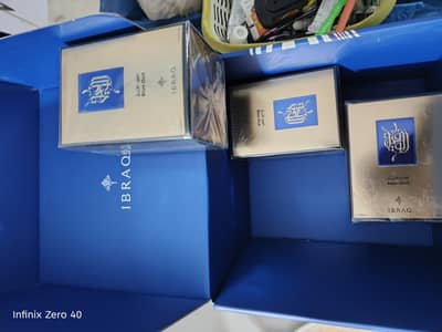 IBRAQ Blue Oud Perfume – Original Box Pack