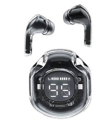 Air 39 Transparent Earbuds – Bluetooth 5.3 Wireless Earbuds with HD Sound