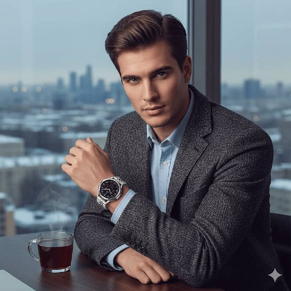 20mm Steel Rolex-Style Watch Strap for Samsung Galaxy Watch & Compatible Smartwatches