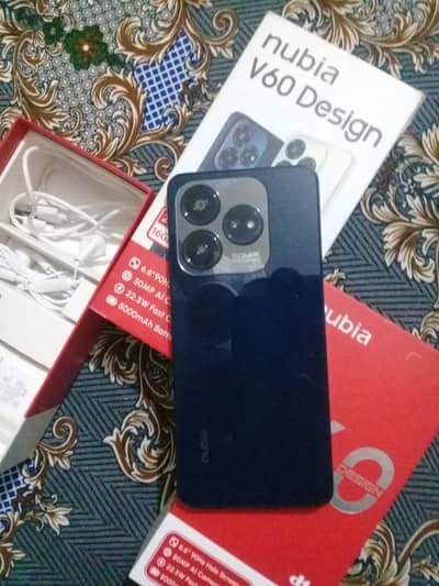 A best moblie phone Nubia V60 Desgine  PTA Approved 10/10 Condition