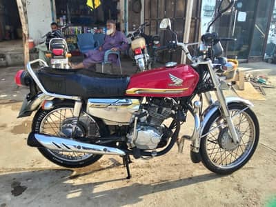Honda cg 125 2021 model 2026 registered