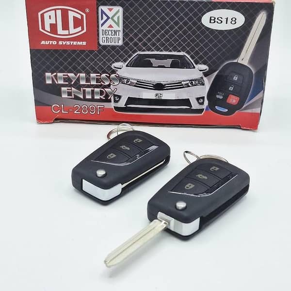PLC Car Keyless Entry System for Toyota Grande - Remote Style Key