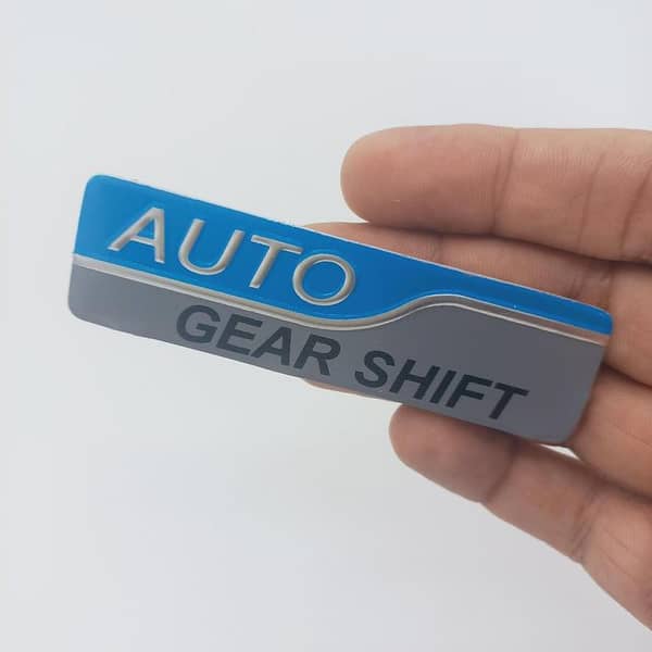 AUTO GEAR SHIFT Logo Sticker for Suzuki Auto Cars