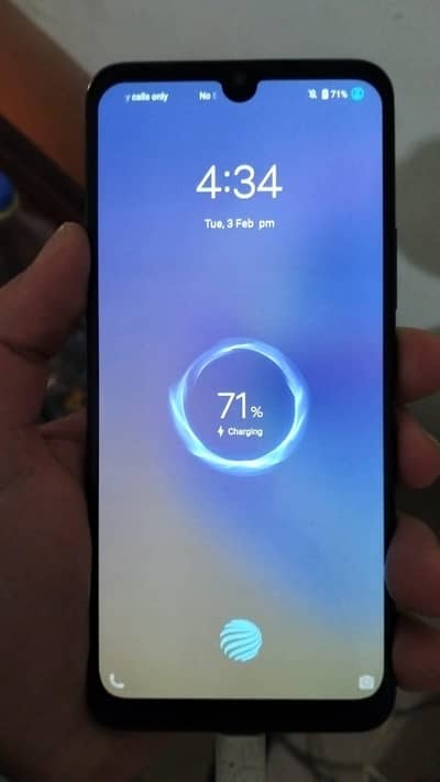vivo v21e panal change but geniun change finger work exchange possible