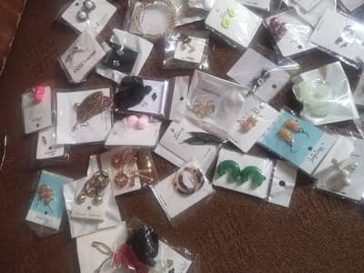 Bulk Earrings Lot – 81 Pieces Mixed Designs – Only Rs. 3500