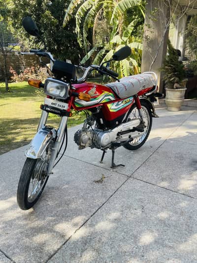 Honda CD70 2023. totally new bike . . urgently sale