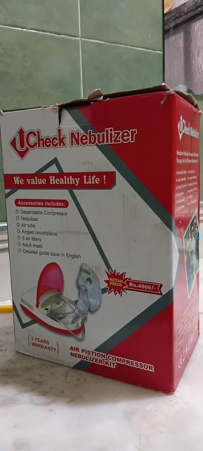 check nebulizer  1time use